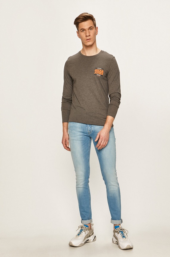 Jack & Jones - Jeansy Liam 12166845 niebieski AA00
