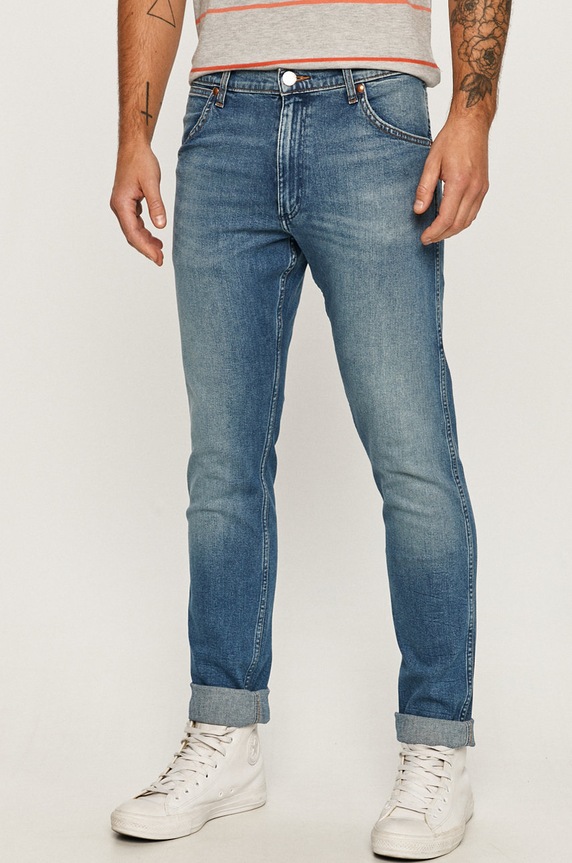 Wrangler - Jeansy 11MWZ niebieski W1MZUH10K