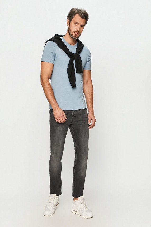 Jack & Jones - Rifle Glenn 12175890 sivá AA00