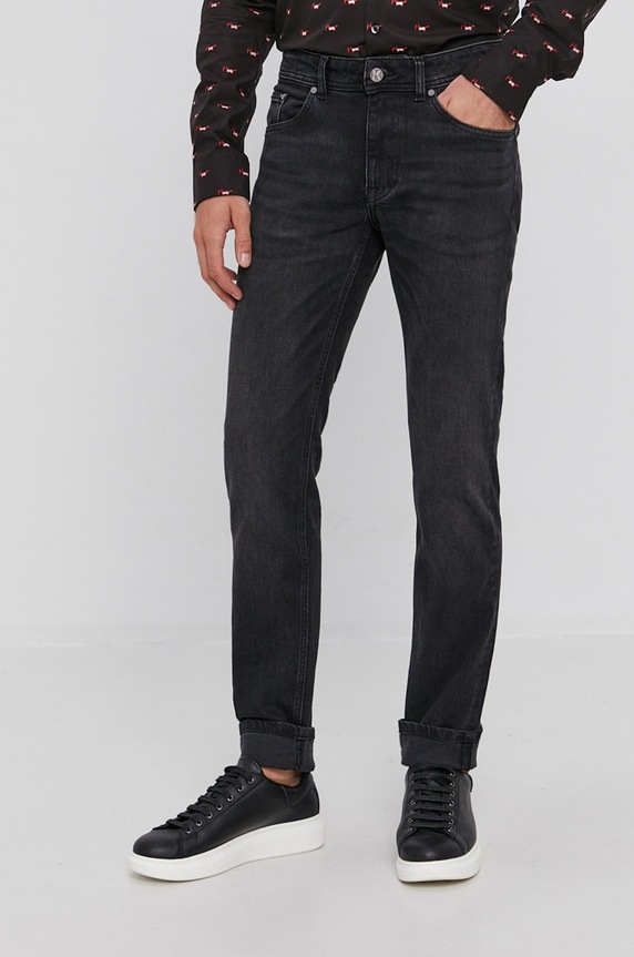 Kavbojke Karl Lagerfeld črna 500899.265840