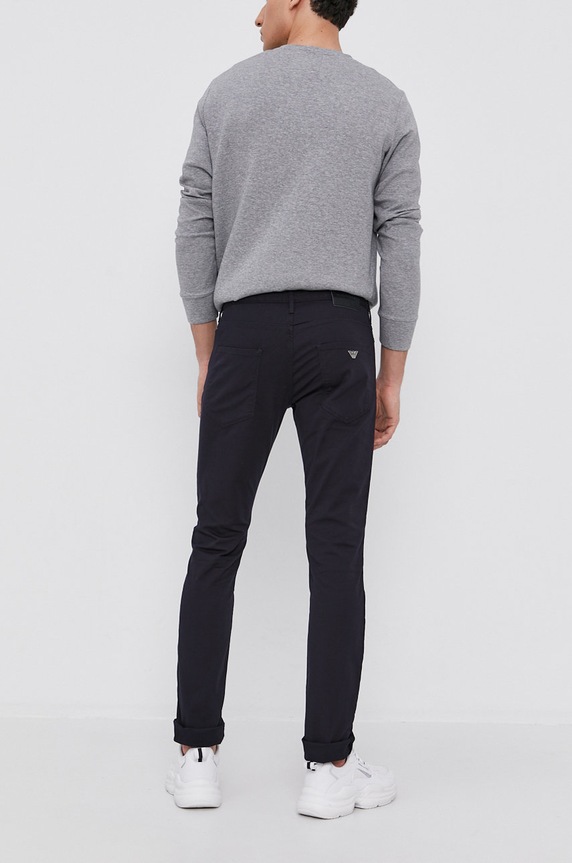 Oblečenie Nohavice Emporio Armani 8N1J06.1GN0Z tmavomodrá