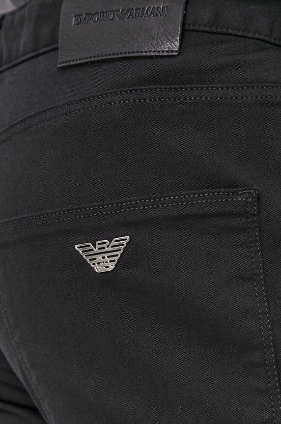 Nohavice Emporio Armani čierna 8N1J06.1GN0Z