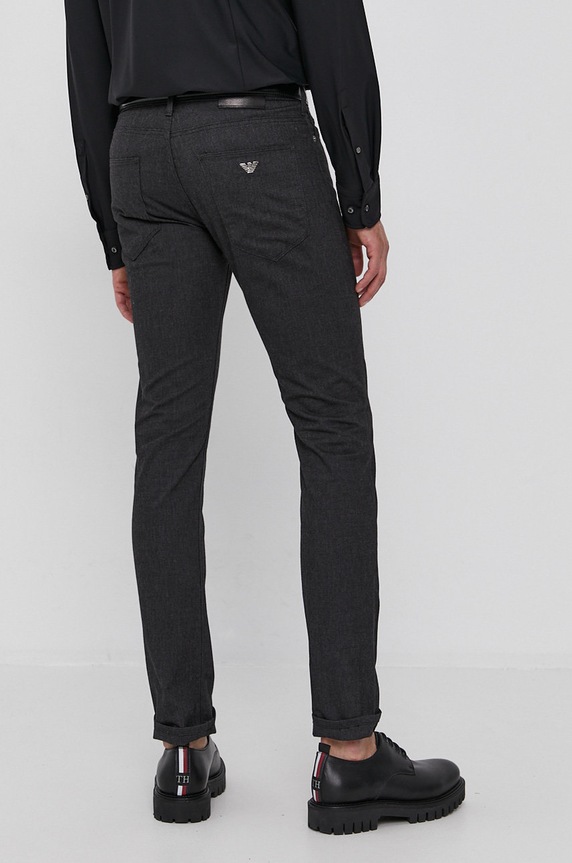 Oblečenie Nohavice Emporio Armani 8N1J06.1NF5Z čierna