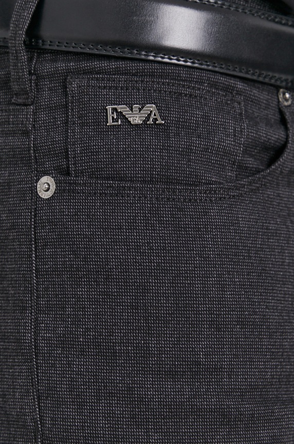Nohavice Emporio Armani čierna 8N1J06.1NF5Z