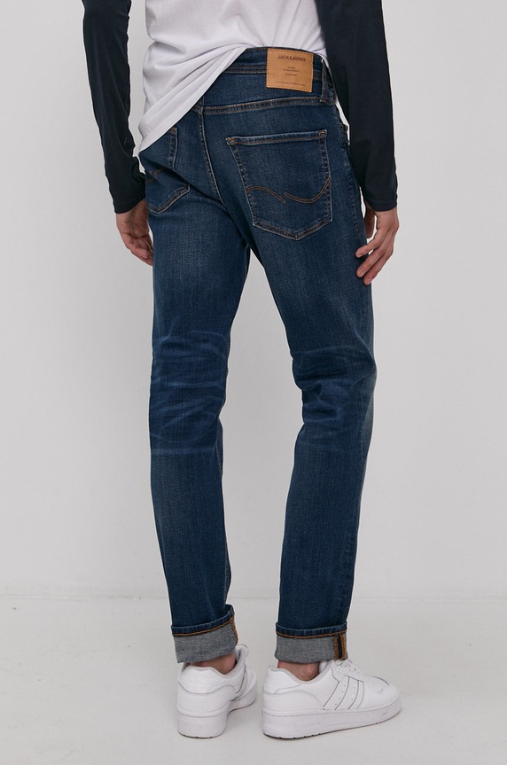 Odzież Jack & Jones Jeansy 12146384 granatowy