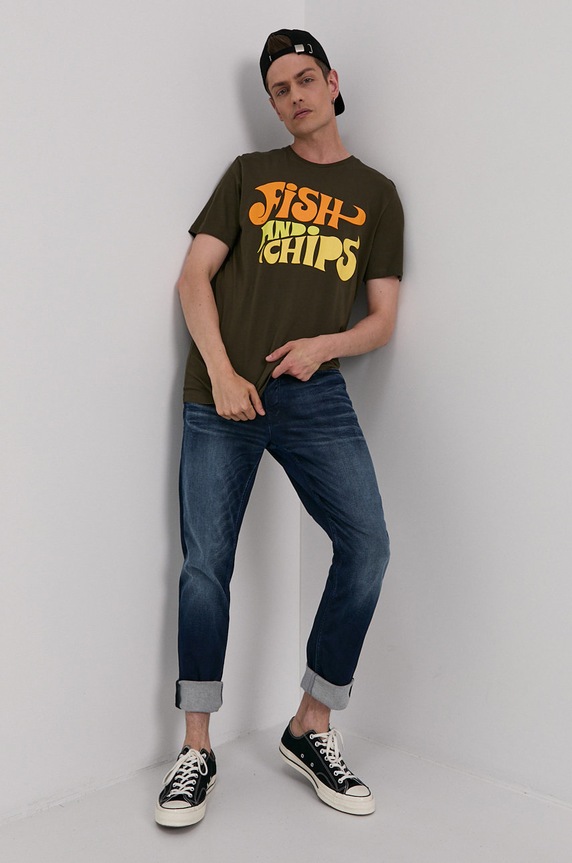 Jack & Jones Jeansy granatowy 12181055