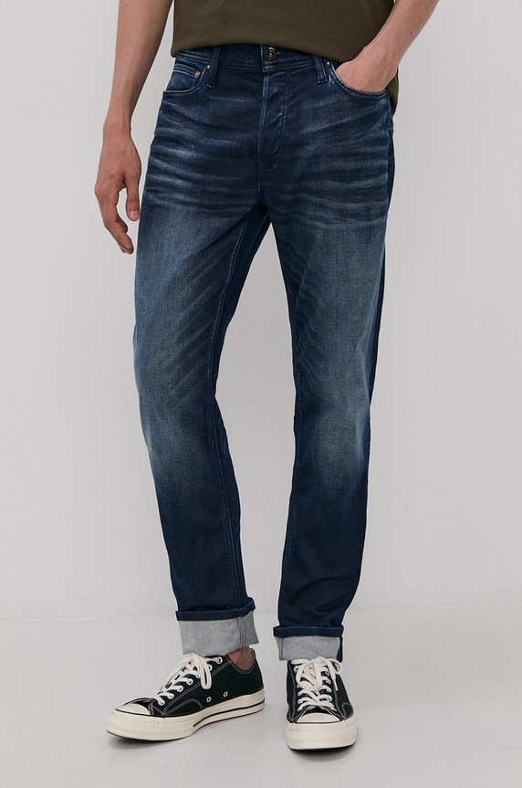 Jack & Jones Jeansy 12181055 granatowy AA00