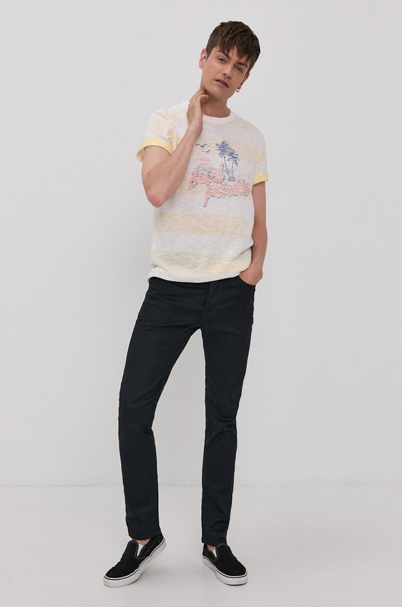 Jack & Jones Jeansy 12193403 szary AA00