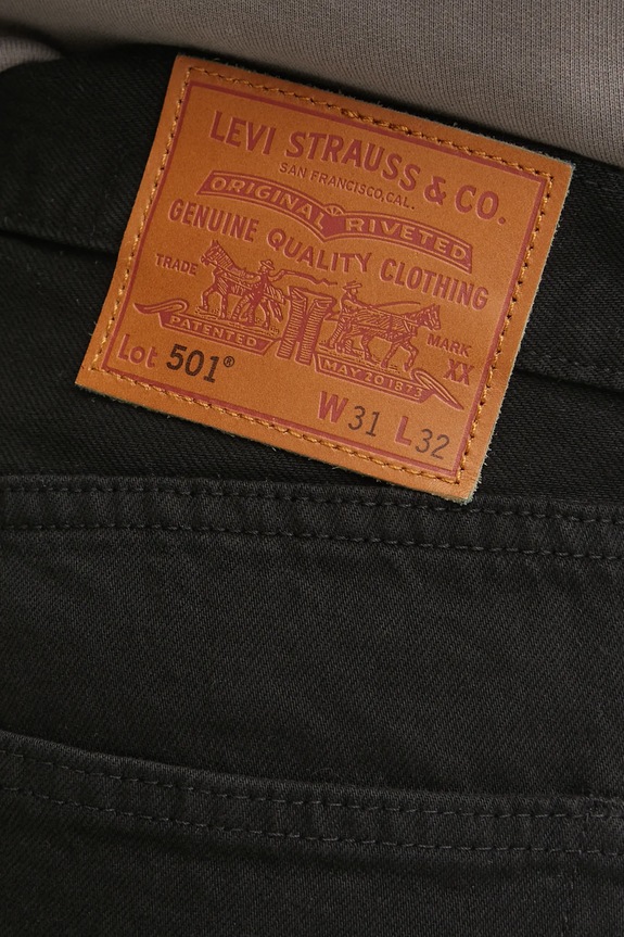 Levi's - Traperice 501® LEVIS®ORIGINAL FIT crna 00501.0165