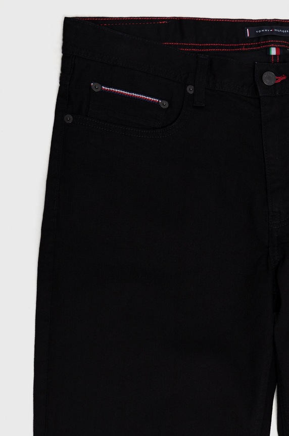 Ρούχα Τζιν παντελόνι Tommy Hilfiger MW0MW15595.NOS μαύρο