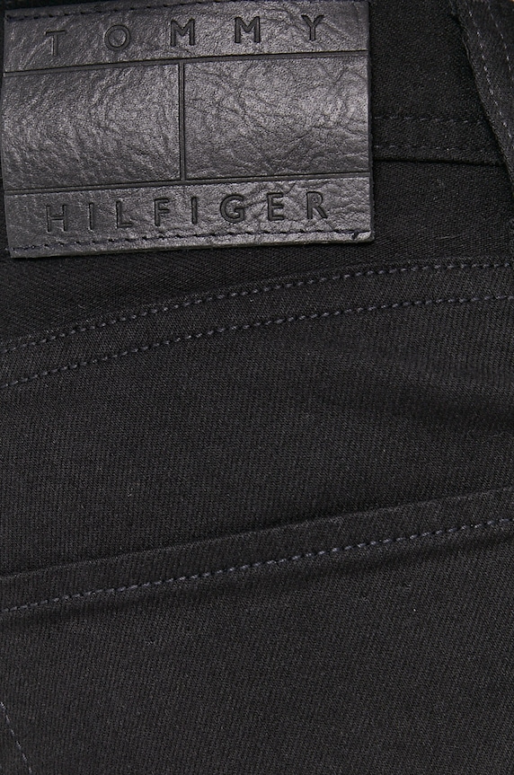 Τζιν παντελόνι Tommy Hilfiger MW0MW15595.NOS μαύρο