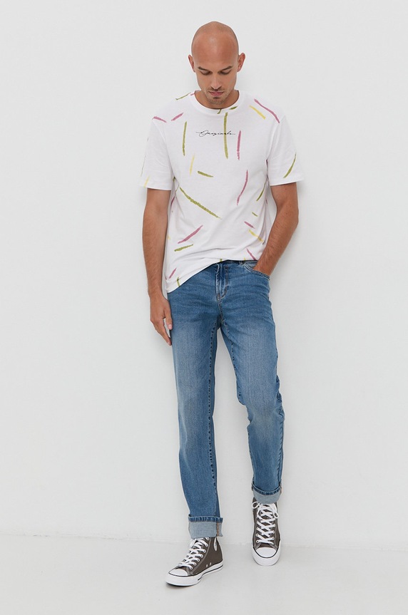 Solid Jeansy 21104845.700027 niebieski AA00