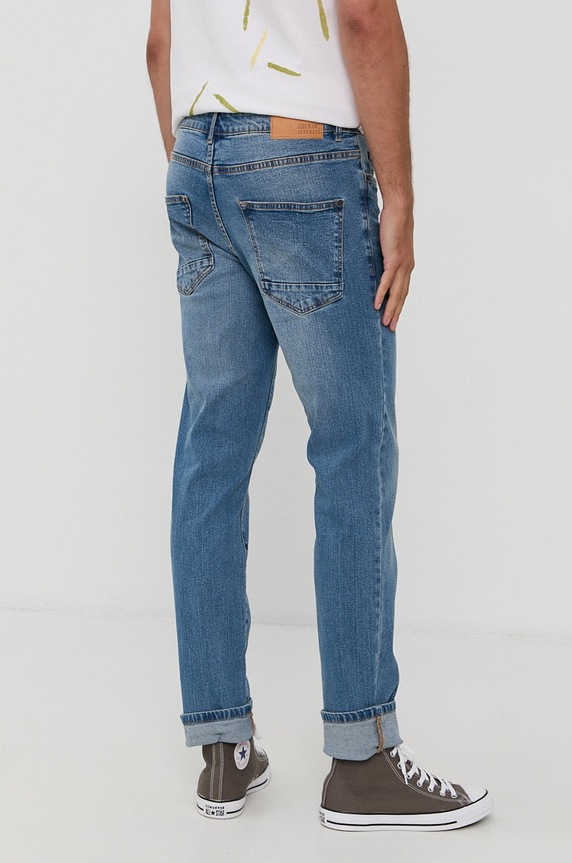 Odzież Solid Jeansy 21104845.700027 niebieski