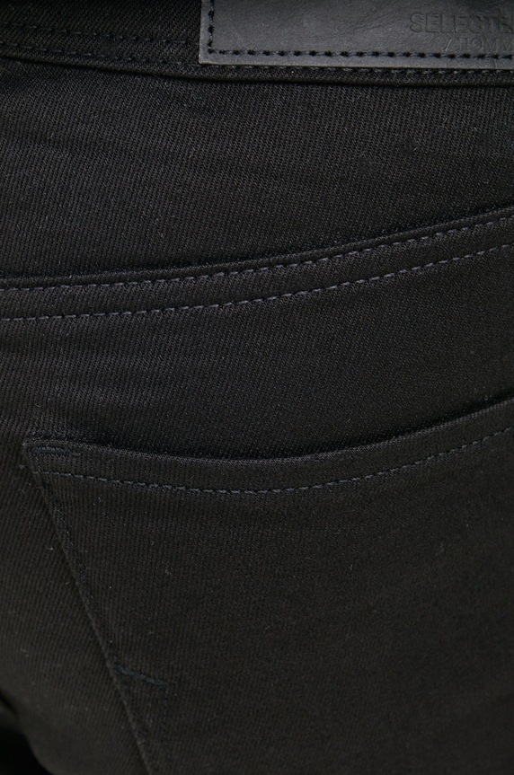 Selected Homme jeansy czarny 16086554.BlackDenim