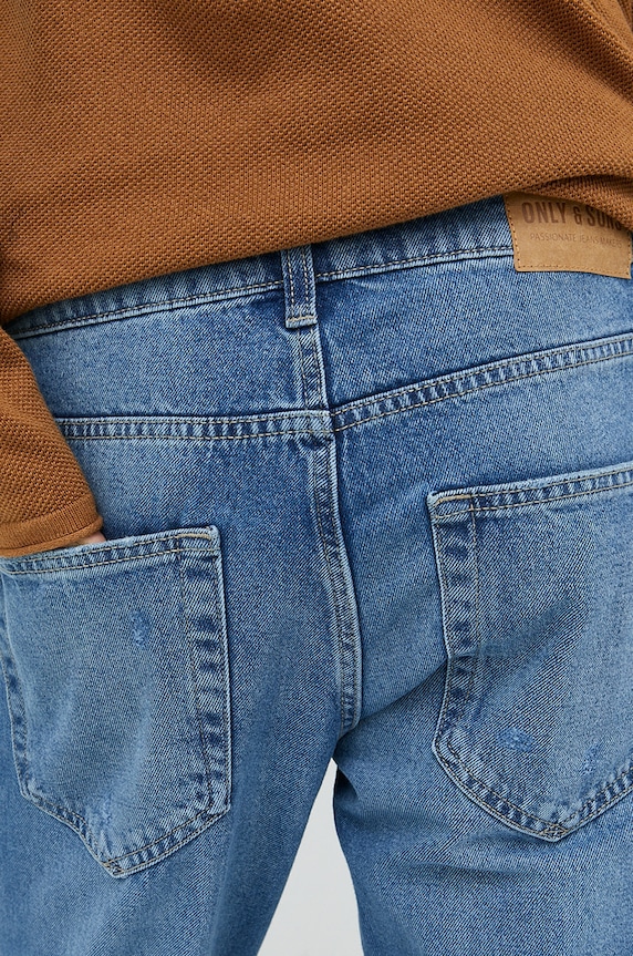 Only & Sons jeansy Avi niebieski 22024381.MediumBlue