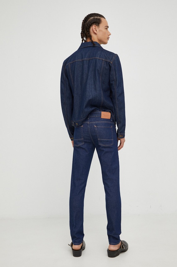 Odzież Marc O'Polo jeansy M28921312132 granatowy