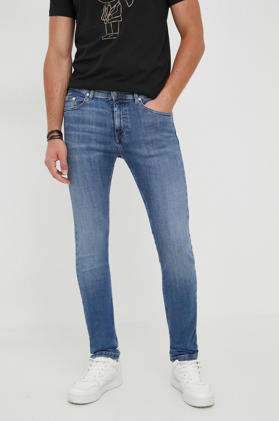 Kavbojke Karl Lagerfeld modra 500830.265840