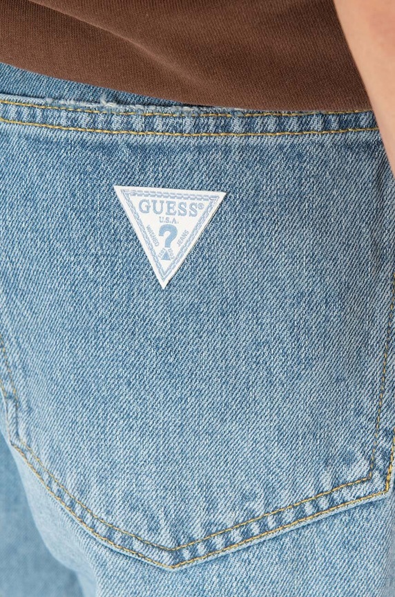 Guess Originals blugi din bumbac Indigo Flare albastru M2BA01.D4S10