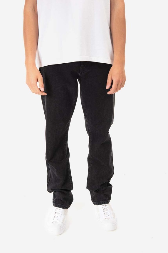 Bavlněné džíny Guess Originals černá M2BG37.D4SL0