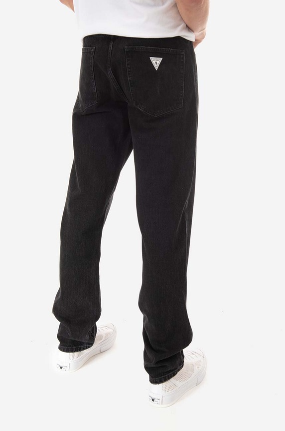 Oblečení Bavlněné džíny Guess Originals M2BG37.D4SL0 černá