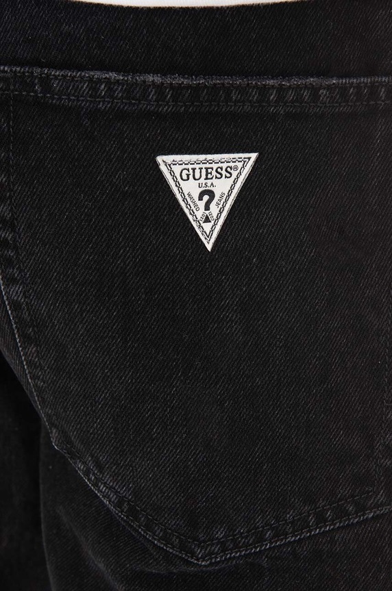 Bavlněné džíny Guess Originals černá M2BG37.D4SL0