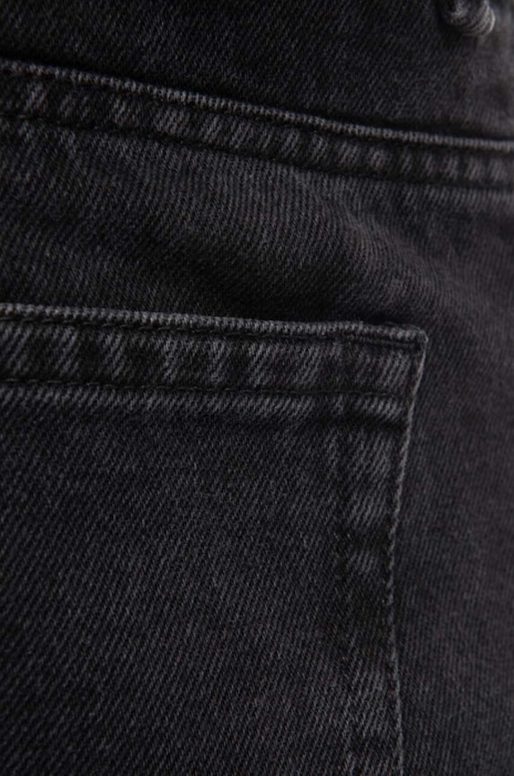 Wood Wood jeans in cotone Sol Rigid Denim Slim Fit nero 12235803.7051
