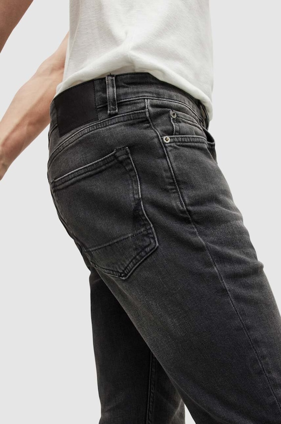 Τζιν παντελόνι AllSaints ME063W μαύρο AA00