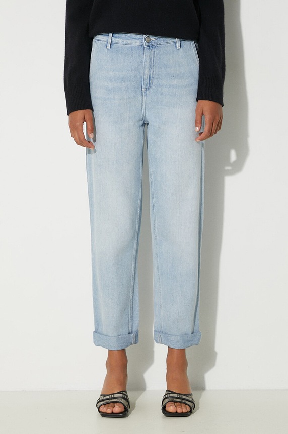 Carhartt WIP jeans Pierce blue I025268.BLUE.LIGHT