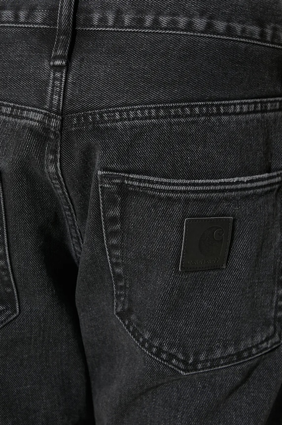 Carhartt WIP jeans Klondike black I029207.8906