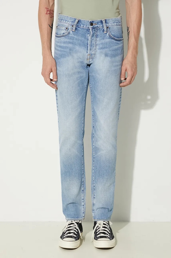 Carhartt WIP cotton jeans blue I029207.01WI