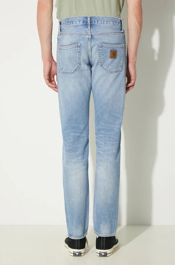 Clothing Carhartt WIP cotton jeans I029207.01WI blue