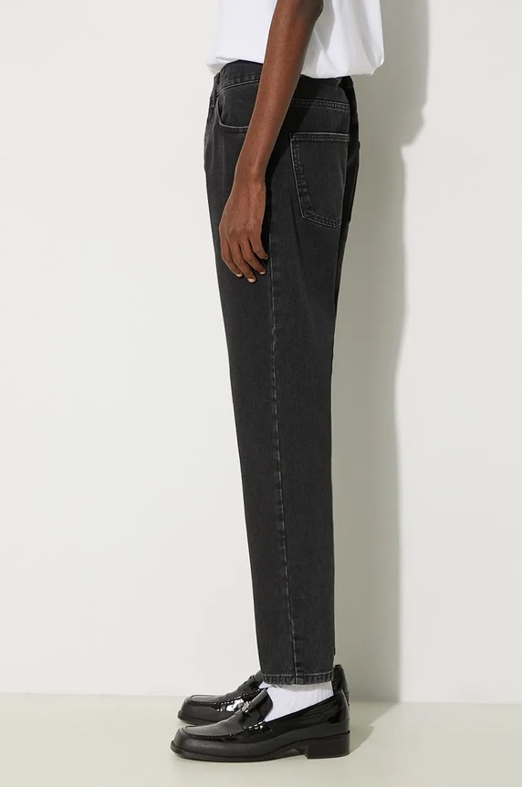 Carhartt WIP jeansy I029208.BLACK.STON czarny