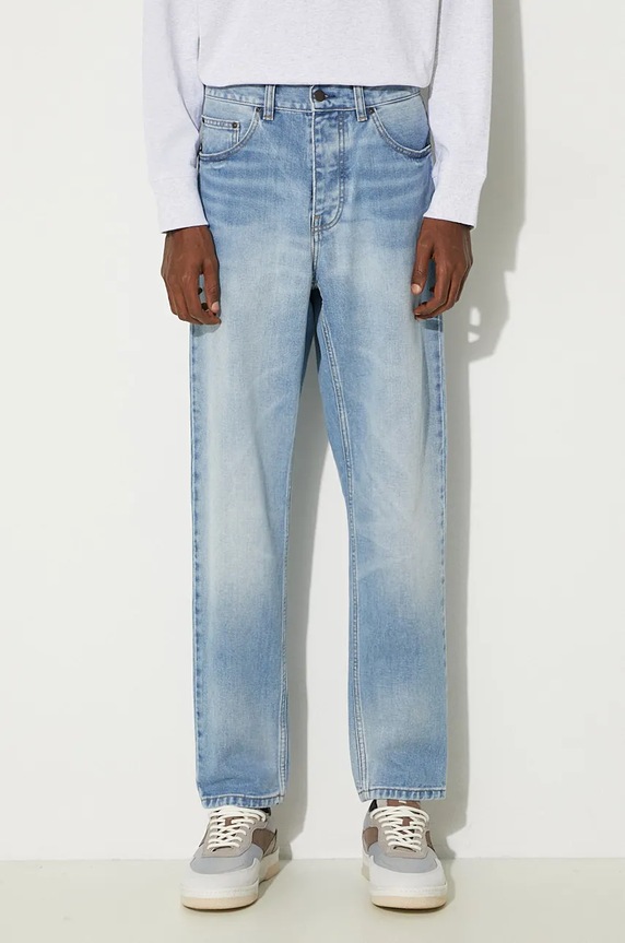 Carhartt WIP jeansy Newel Pant niebieski I029208.01WI