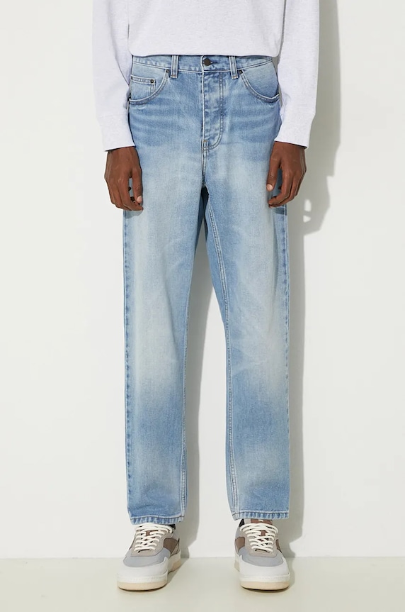 Carhartt WIP jeansy Newel Pant niebieski I029208.01WI