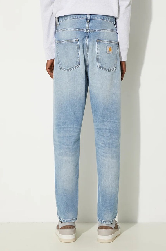Odzież Carhartt WIP jeansy Newel Pant I029208.01WI niebieski