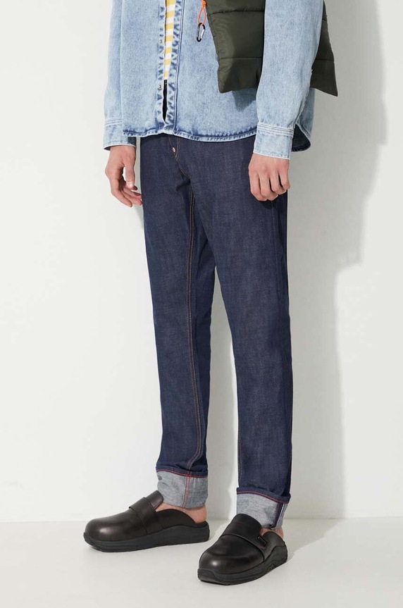 Τζιν παντελόνι Evisu σκούρο μπλε 2ESHTM3JE16017CT
