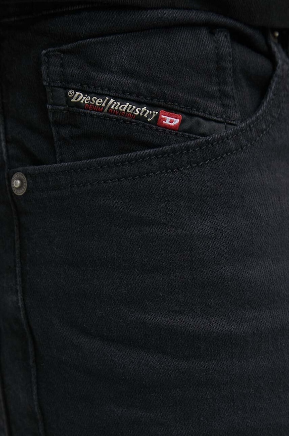 Diesel jeansy 2023 D-FINITIVE czarny A10229.0KIAJ