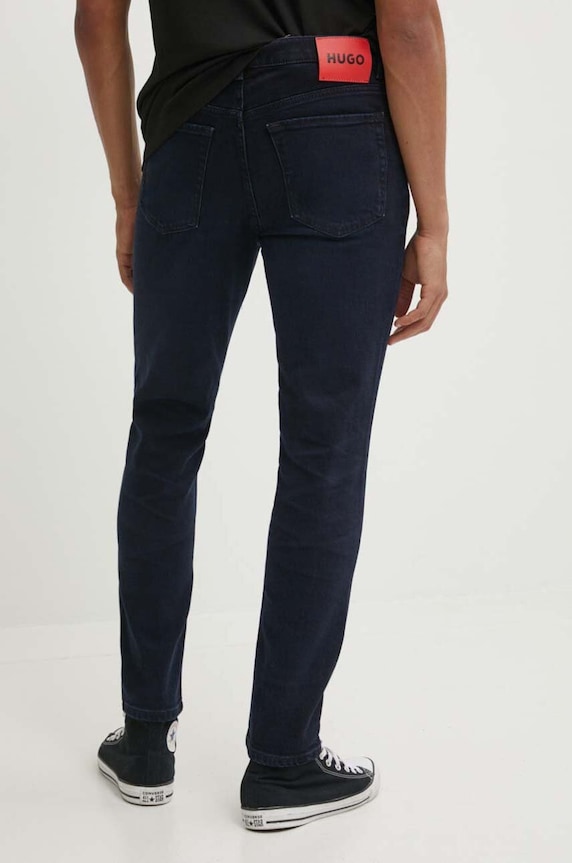 Ρούχα Τζιν παντελόνι HUGO 50524239 σκούρο μπλε