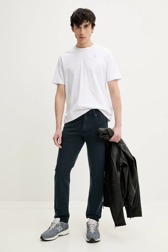 Diesel jeansy 2019 D-STRUKT L.32 TROUSERS A03558.0QWTY granatowy AA00