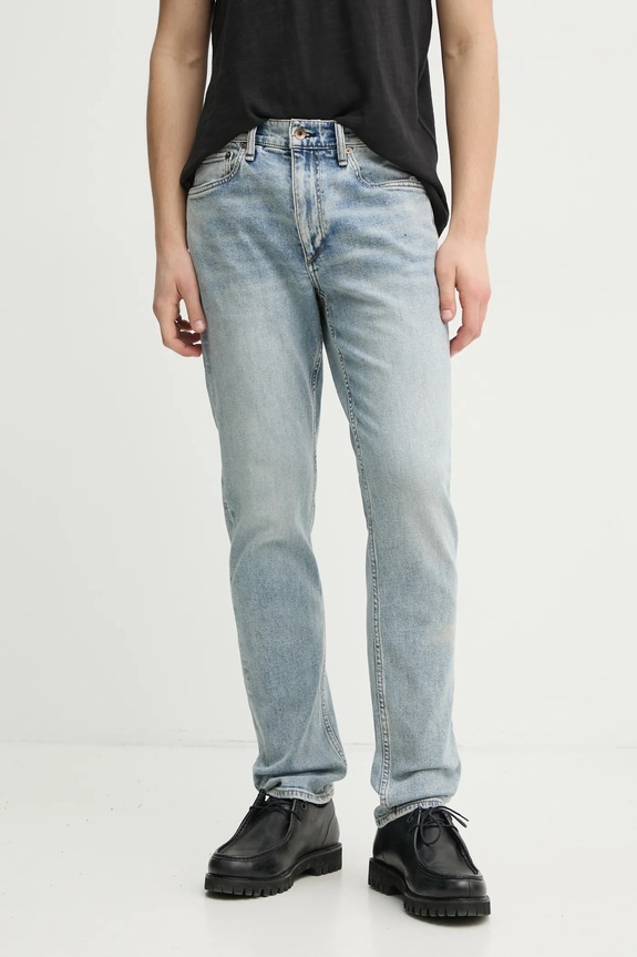 Rifle Rag & Bone modrá MED23S1223FFFL