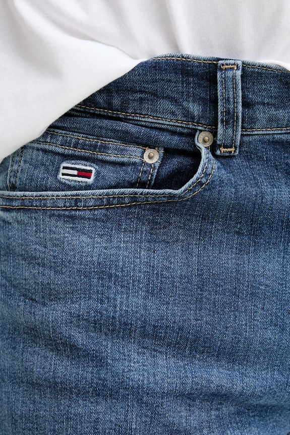 Kavbojke Tommy Jeans modra DM0DM21054