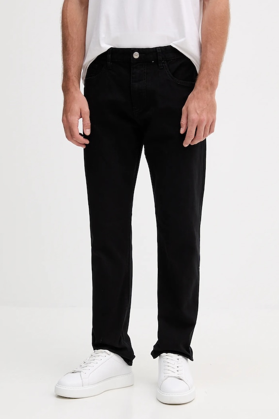 Armani Exchange jeans negru XM000049.AF14267.NOS