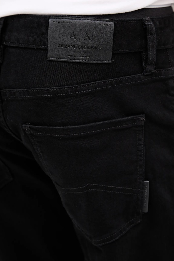 Armani Exchange jeans negru XM000049.AF14267.NOS