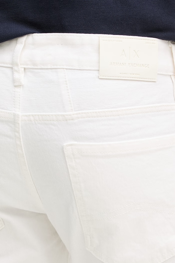Armani Exchange jeansy skinny męskie beżowy XM001512.AF14267.NOS