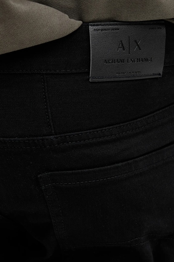 Armani Exchange rifle skinny pánske čierna XM001512.AF14267.NOS
