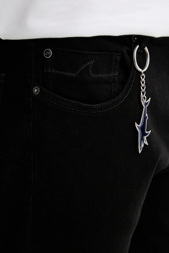 Τζιν παντελόνι Paul&Shark 15314106 μαύρο