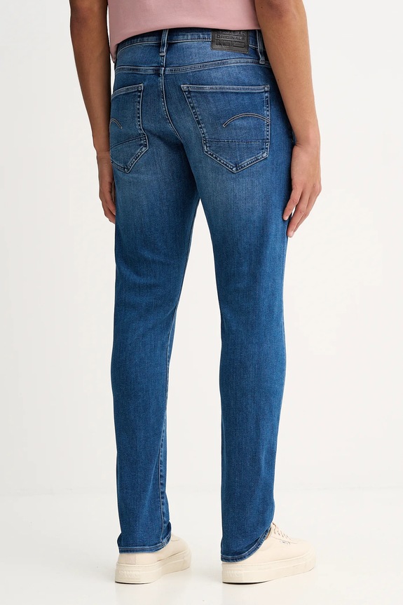 Îmbrăcăminte G-Star jeans 3301 Slim D25742.8968 albastru