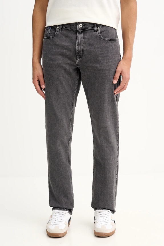 Karl Lagerfeld Jeans blugi gri A3M10036