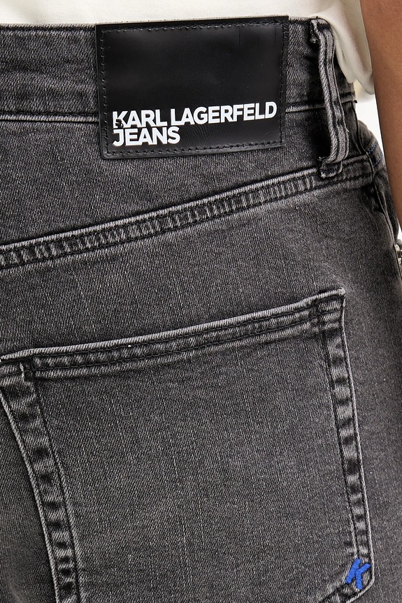 Karl Lagerfeld Jeans blugi gri A3M10036