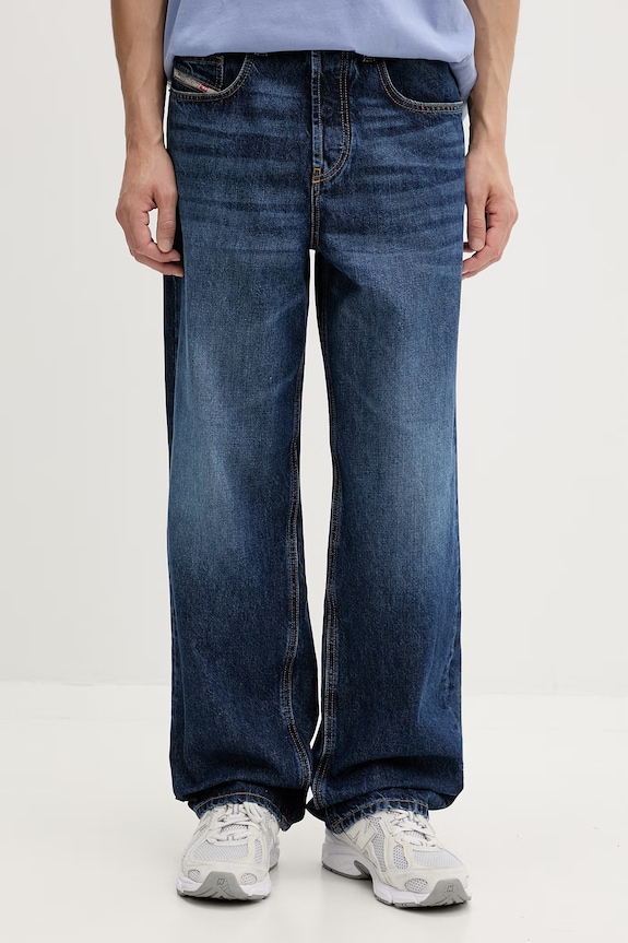 Diesel blugi relaxed fit pentru bărbați 2001 D-MACRO L.32 albastru A11598.09I27
